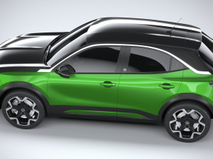 Opel Mokka-e 2021 3D Модель