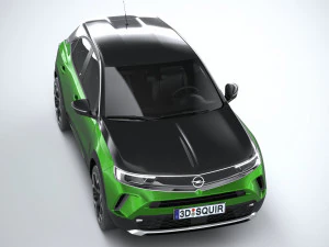 Opel Mokka-e 2021 3D Model