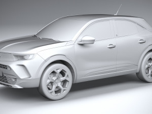 Opel Mokka-e 2021 3D Модель