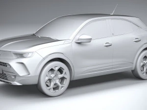 Opel Mokka-e 2021 3D Model