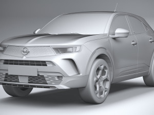 Opel Mokka-e 2021 3D Модель