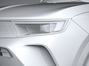 Opel Mokka-e 2021 3D Модель