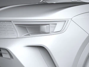 Opel Mokka-e 2021 3D Model