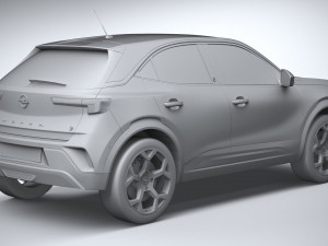 Opel Mokka-e 2021 3D Модель