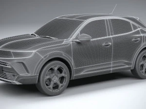 Opel Mokka-e 2021 3D Model