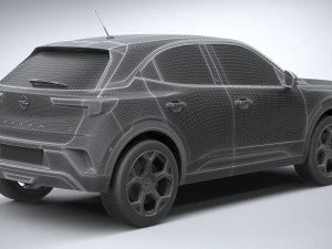 Opel Mokka-e 2021 3D Model
