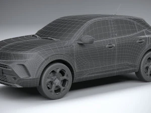 Opel Mokka-e 2021 3D Model