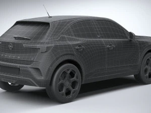 Opel Mokka-e 2021 3D Model