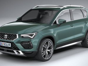 Seat Ateca 2020 3D Model