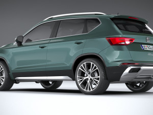 Seat Ateca 2020 3D Model