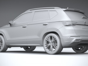Seat Ateca 2020 3D Model