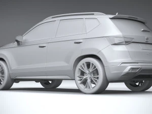 Seat Ateca 2020 3D Model