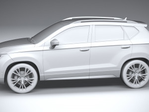 Seat Ateca 2020 3D Model