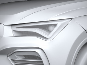 Seat Ateca 2020 3D Model