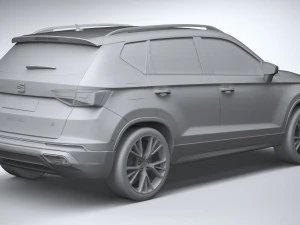 Seat Ateca 2020 3D Model