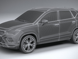 Seat Ateca 2020 3D Model