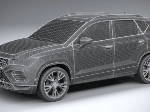 Seat Ateca 2020 3D Model