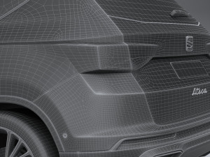 Seat Ateca 2020 3D Model