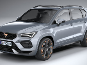 Seat Ateca Cupra 2021 3D Модель