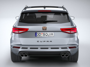 Seat Ateca Cupra 2021 3D Модель