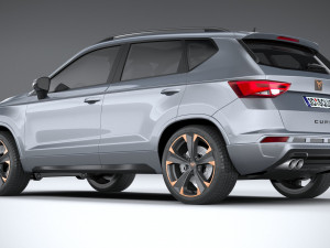 Seat Ateca Cupra 2021 3D Модель