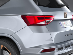 Seat Ateca Cupra 2021 3D Модель