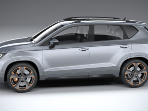 Seat Ateca Cupra 2021 3D Модель