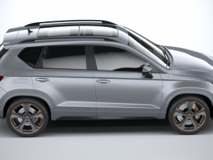 Seat Ateca Cupra 2021 3D Модель