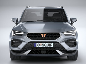 Seat Ateca Cupra 2021 3D Модель