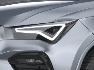 Seat Ateca Cupra 2021 3D Модель
