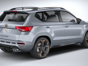 Seat Ateca Cupra 2021 3D Модель