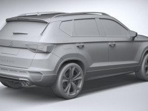 Seat Ateca Cupra 2021 3D Модель