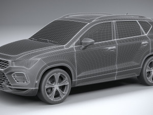 Seat Ateca Cupra 2021 3D Модель