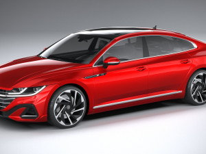 Volkswagen Arteon 2021 3D मॉडल