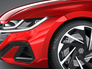 Volkswagen Arteon 2021 3D-Modell