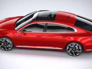 Volkswagen Arteon 2021 3D-Modell