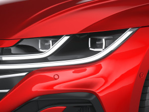 Volkswagen Arteon 2021 3D-Modell
