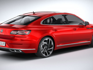 Volkswagen Arteon 2021 3D-Modell