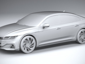 Volkswagen Arteon 2021 3D-Modell