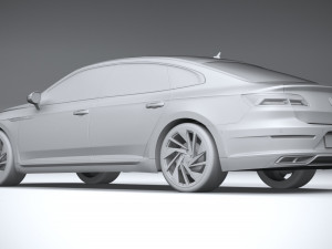 Volkswagen Arteon 2021 3D-Modell