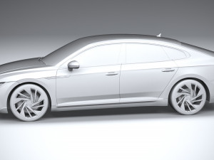 Volkswagen Arteon 2021 3D-Modell