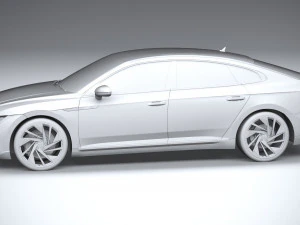 Volkswagen Arteon 2021 3D Model