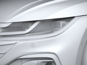 Volkswagen Arteon 2021 3D-Modell