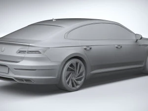 Volkswagen Arteon 2021 3D Model