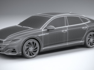 Volkswagen Arteon 2021 3D-Modell