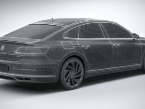 Volkswagen Arteon 2021 3D-Modell