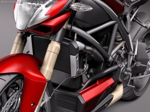 Ducati StreetFighter 2011 Model 3D
