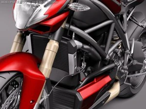 Ducati StreetFighter 2011 3D Model