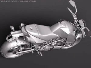 KTM Super Duke 2011 3D Model