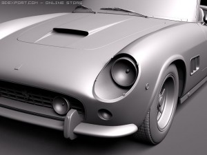Ferrari 250 GT California Spyder 1958-1962 Modèle 3D
